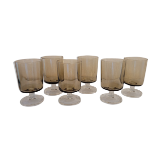 70's stemware