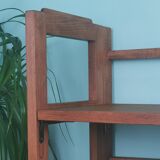 Folding bookcase shelf 50's