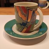 Rosenthal cup No. 1 and saucer No. 9 numbered