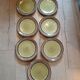 7 old stoneware flat plates