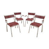 Lot de 4 fauteuils