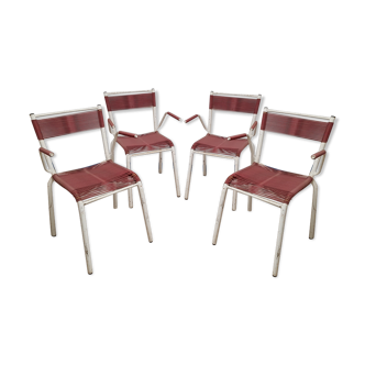 Lot de 4 fauteuils