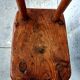 Alpine chair, folk art from Savoy
