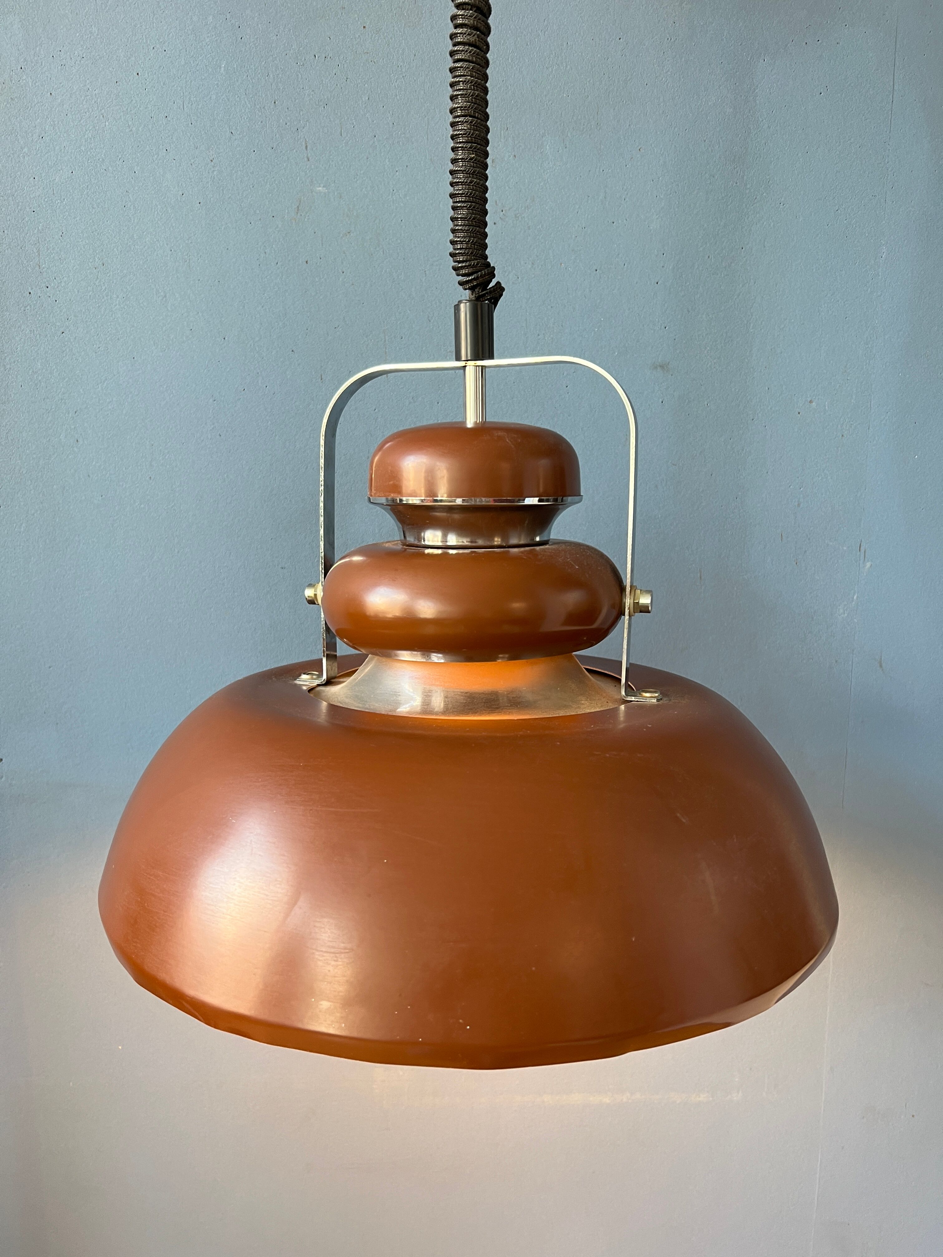 Vintage Anvia space age pendant lamp