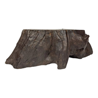 Bonsai base - root - Japan 1930-50 - vintage wabi-sabi - Kare San Sui
