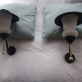 Paire d'appliques vintage