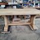 Table monastère avec 1 rallonge  éclaircie