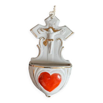 Small holy water font