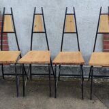 Série de 4 chaises vintage