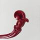 Vintage wall coat hook in enamelled cast iron