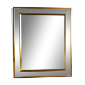 Miroir biseauté à parecloses - 63x53cm