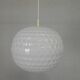Vintage pendant lamp Aloys F. Gangkofner for Erco, plastic sphere
