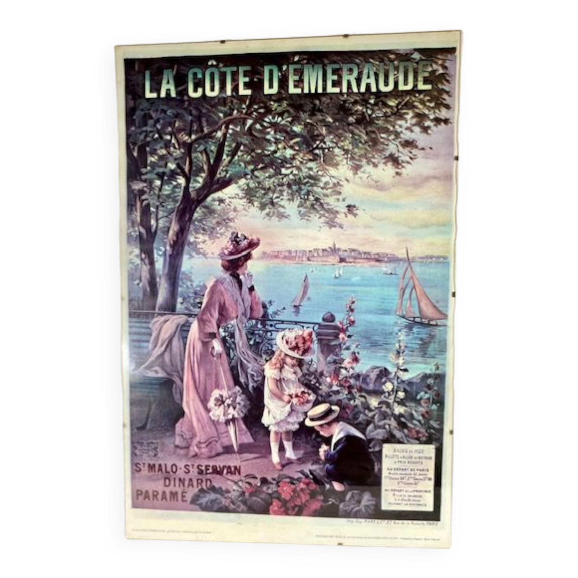 SNCF poster on the Emerald Coast