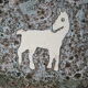 Vintage ceramic wall decoration 1960
