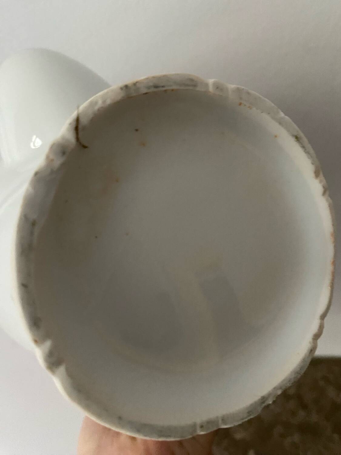 Porcelain teapot