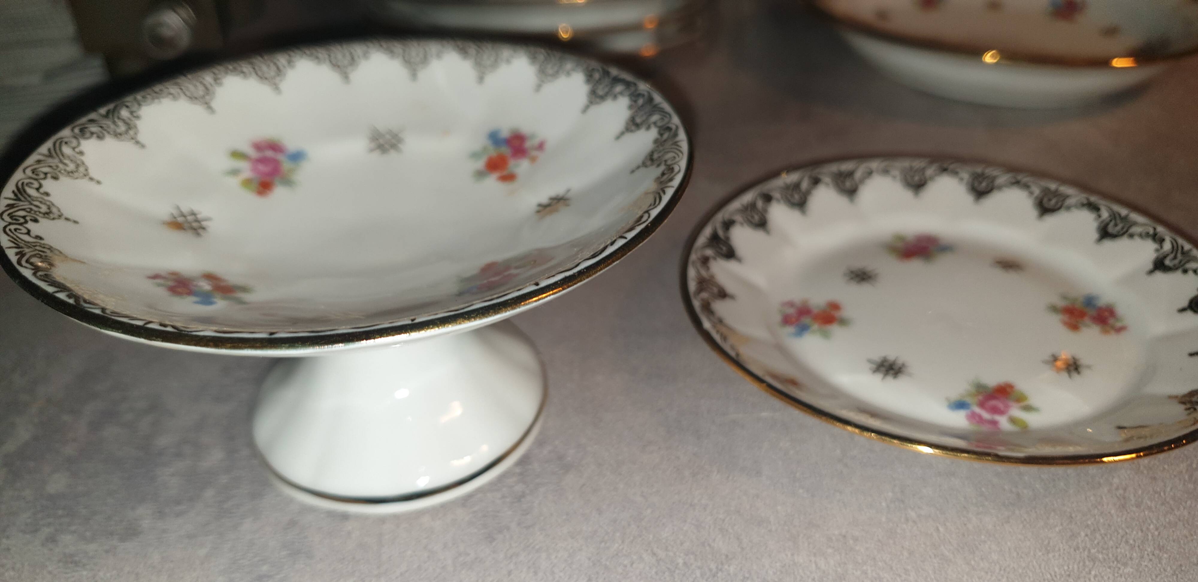 Dinette in paris porcelain half of the 19th century