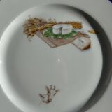 Set of 12 cheese plates France Chavroux 1990s D 21.5
