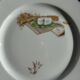 Set of 12 cheese plates France Chavroux 1990s D 21.5