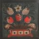 Antique painted pine wardrobe – Austro-Hungarian Empire, Year 1835