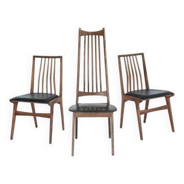 Vintage Windsor chairs, set of 3