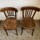 Ensemble de deux chaises bistrot