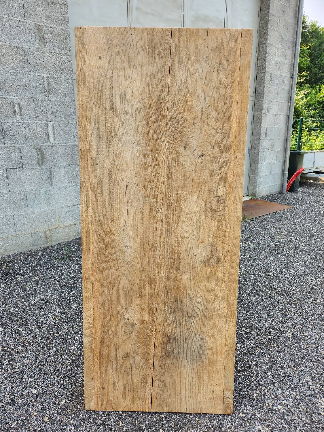 19th century farmhouse table in raw oak