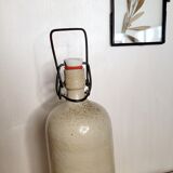 Glazed stoneware bottle