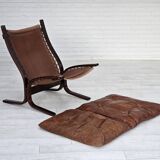 1970s, Norwegian design by Ingmar Relling, model "Siesta", pair of two chairs, original condition.