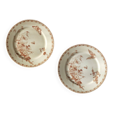 "Carmen" - Set of flat plates Ø 22.5cm ironstone Sarreguemines U&C