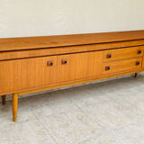 Scandinavian teak row