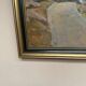Original Swedish Oil on Canvas – “The Way” by Aksel G Knůdsen – Signed, Vintage & Framed – 52 x 45 cm (24" x 20")