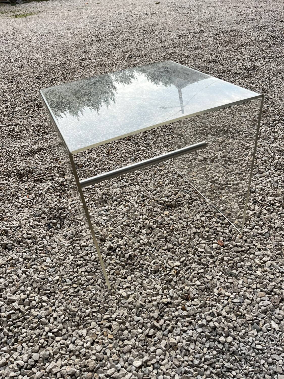 Vintage side table Plexiglas 1970/80 design