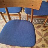 Mid century set of 6 teak dining chairs by Farstrup, Denmark 1960s