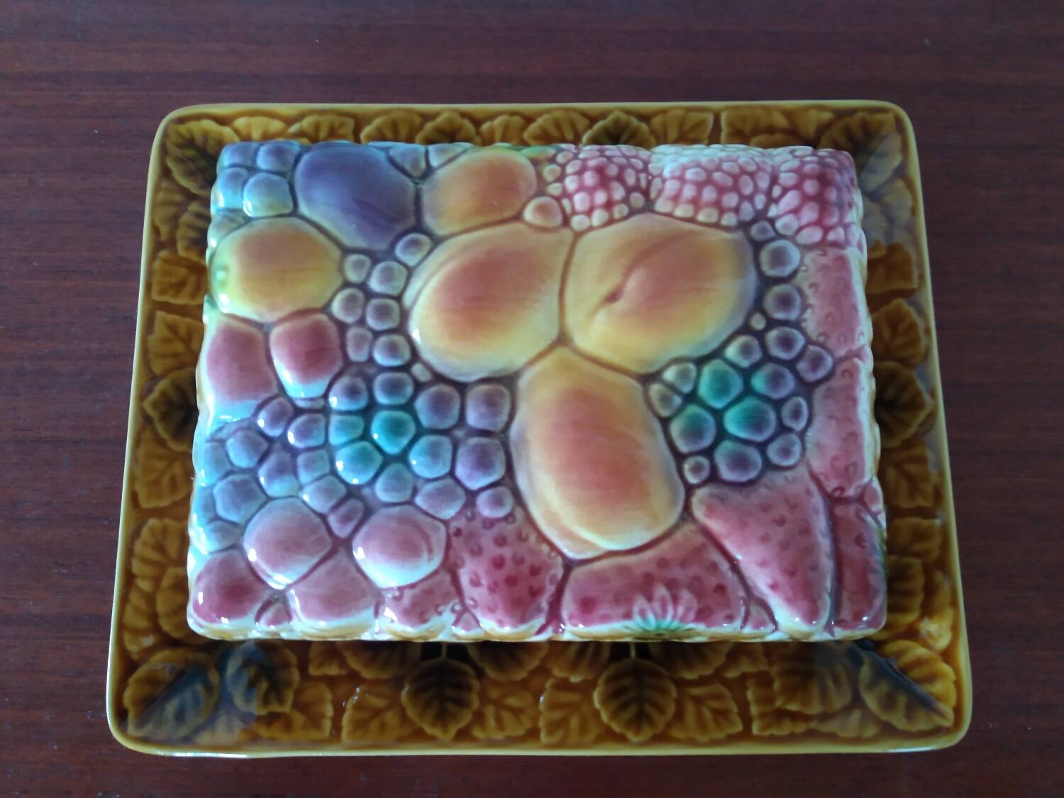 Slush butter dish from Salins-les-Bains