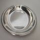 silver-plated salad bowl