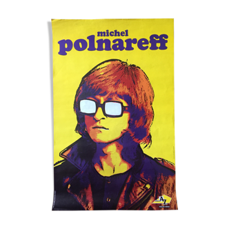 Concert poster "Michel Polnareff" 40x60cm 1970