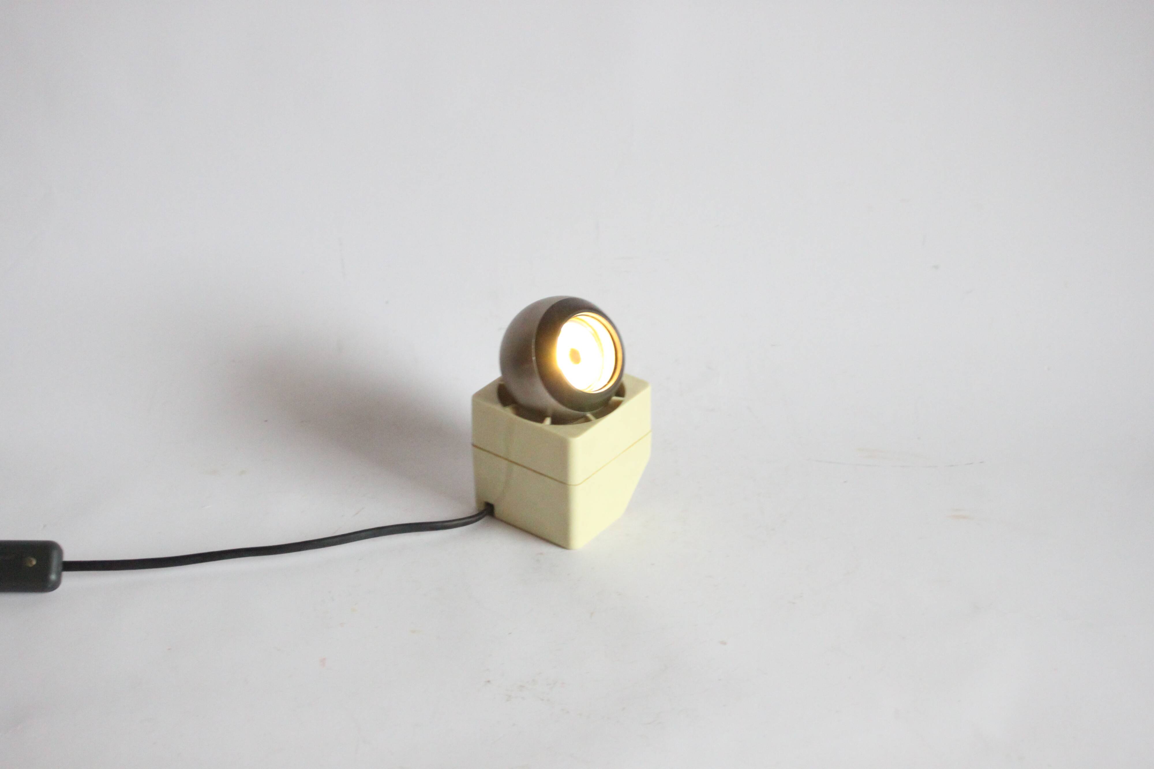 Eyeball lamp by Dieter Witte for Osram, 1970S