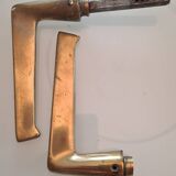 Brass door handle
