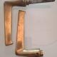 Brass door handle