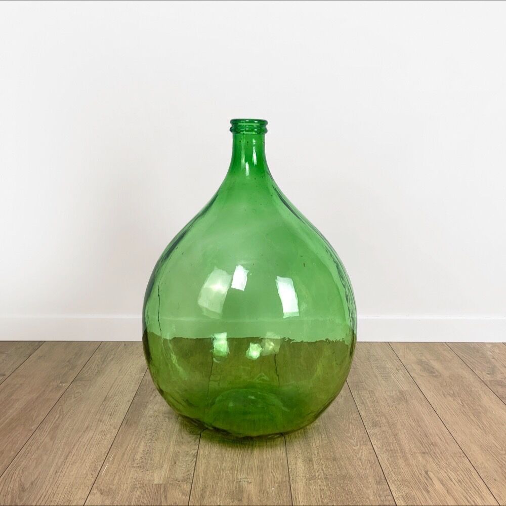 Demijohn in molded glass 50 l