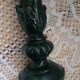Antique cast iron vase