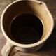Vintage artisanal terracotta jug