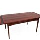 Table extensible palissandre vintage scandinave 1960
