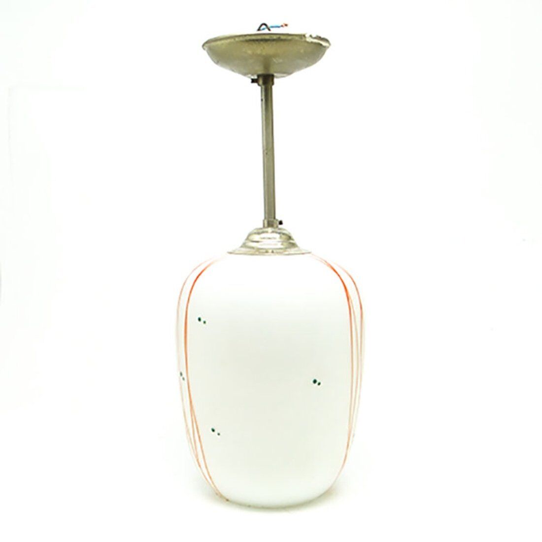 Pop-art style pendant lamp, Poland, 1950s