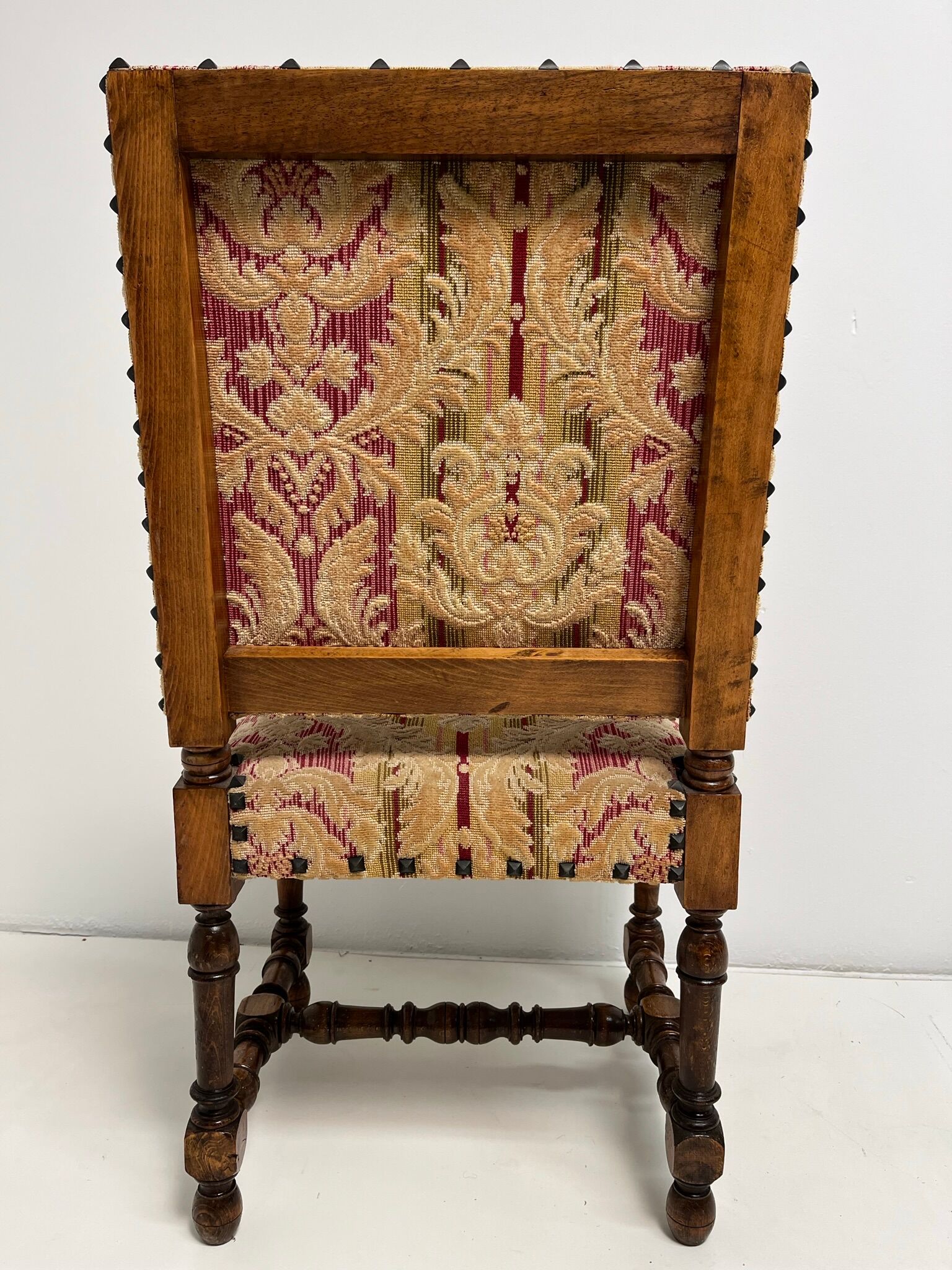 Louis XIII style walnut chair