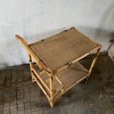 Rattan service on wheels