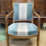 Restoration period armchair in 19th century cherry