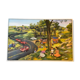 Ogé-Hachette poster "spring / village"
