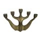 Brutalist - Horst Dalbeck - bronze- candlestick- Duitsland - 1950-1970