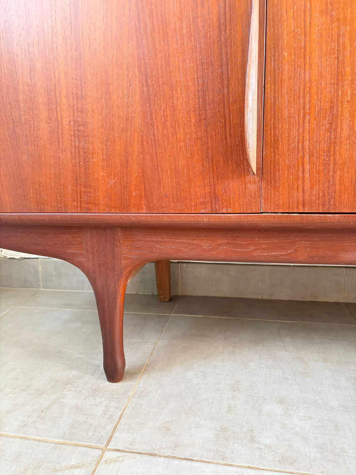 Vintage teak enfilade from the 1960s.